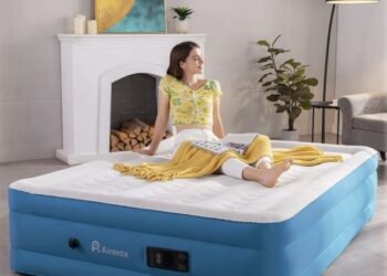 Airelax 18″ Queen-Measurement-Luftmatratze mit integrierter Pumpe für nur 49,99 $ Versand!